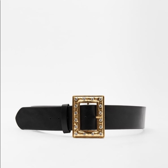 Black Sparkly Buckle Size 32/85 Belt